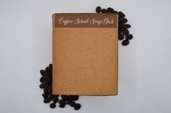 Coffee Scrub Soap Bar by Bee Clean